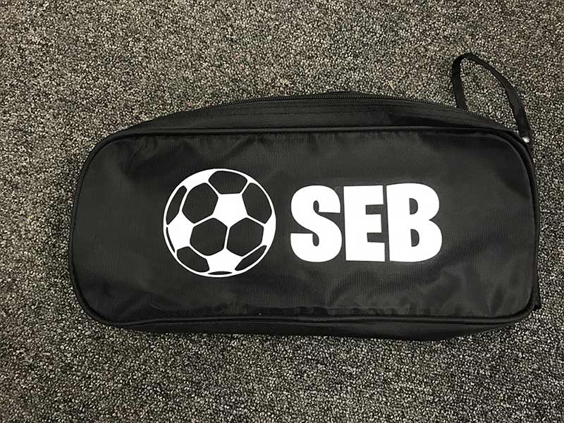 Personalised Football boot bags, Black 