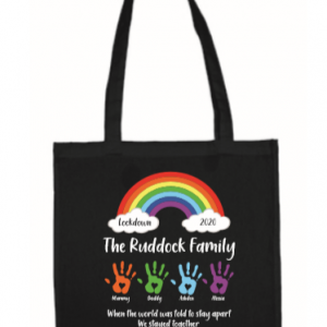 Personalised Lockdown Cotton Shopper Bag