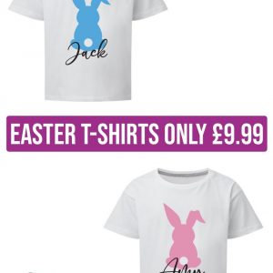 Personalised Easter T-shirts